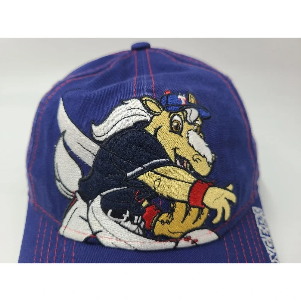 Youth Texas Rangers Captain‎ Horse Mascot New Era 9Twenty Snapback Hat Cap MLB